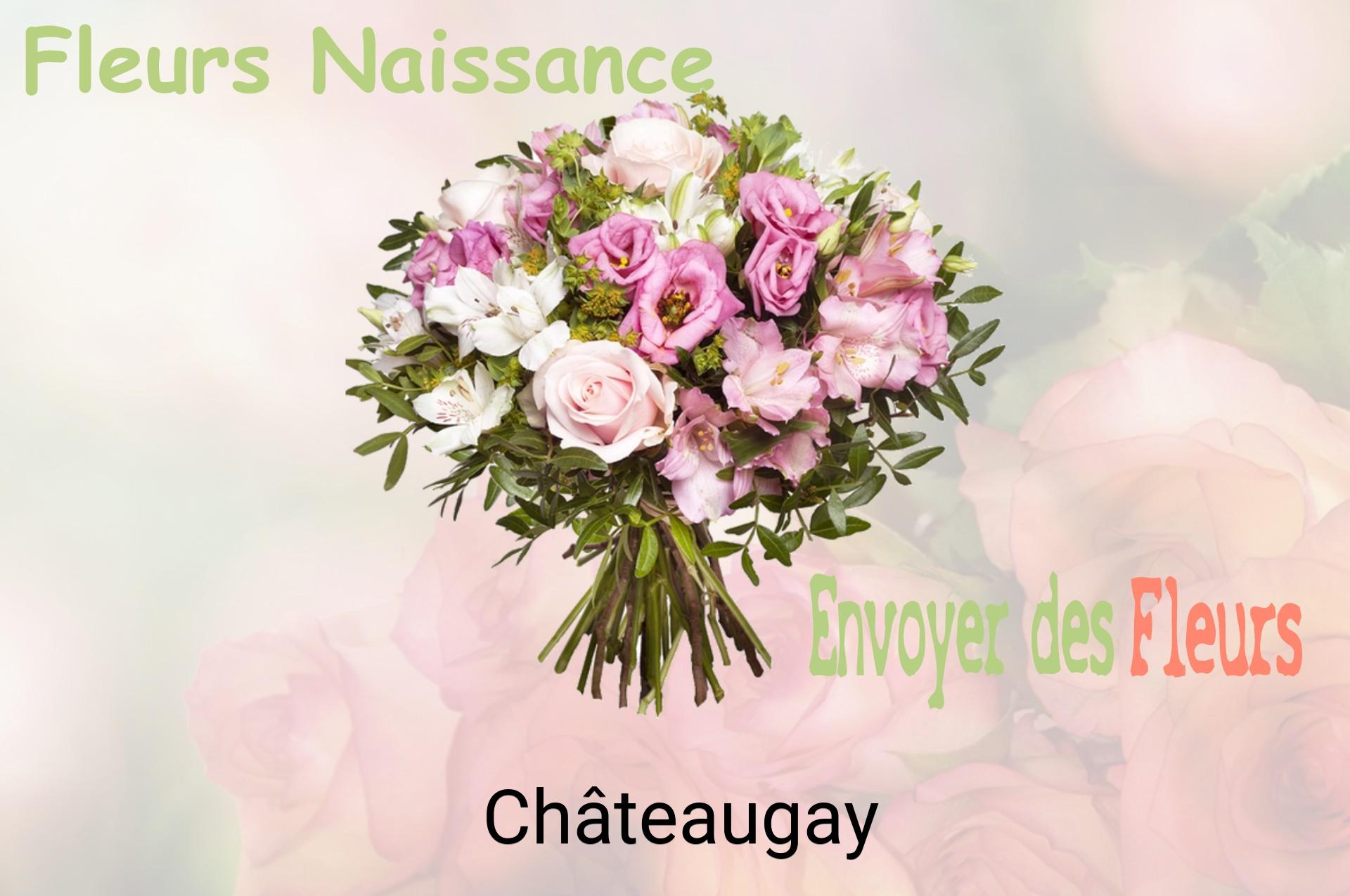 Bouquet de fleurs de naissance livré à Châteaugay