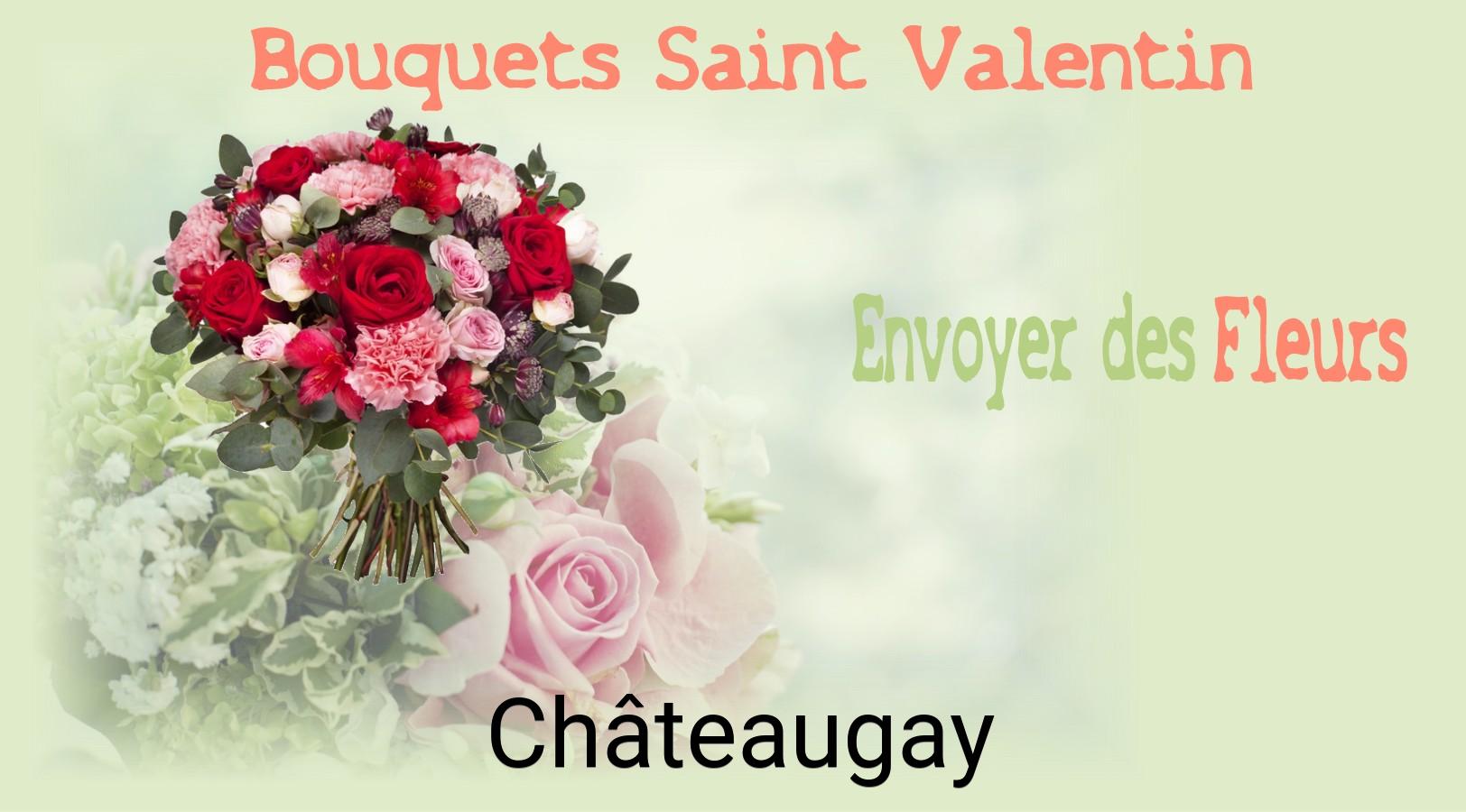 Roses de Saint-Valentin livrées à Châteaugay