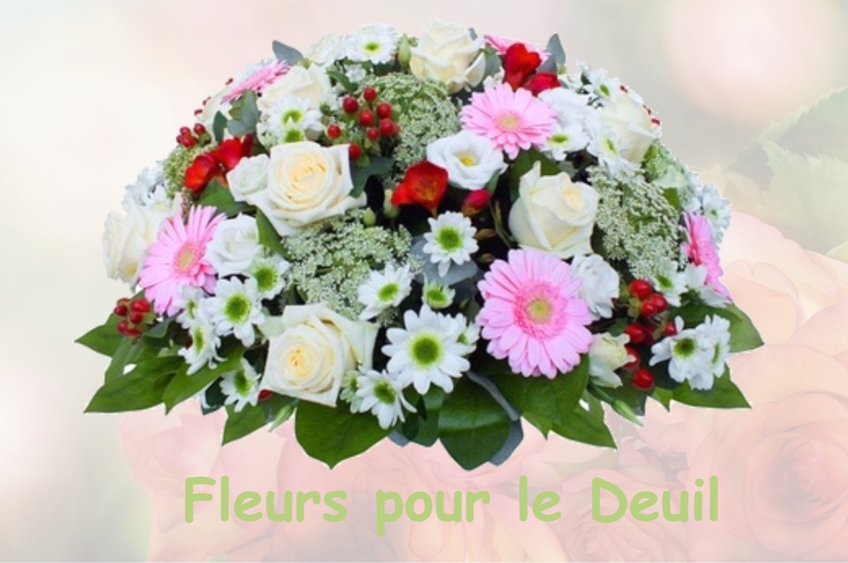 fleurs deuil CHATEAUGAY
